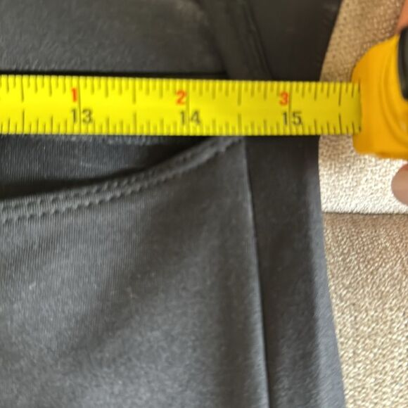 Fabletics Women Dress compression Jersey All way Stretch Black Large Short Mini - Picture 8 of 9